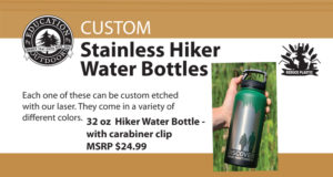 Custom Stainless Hiker Water Bottles